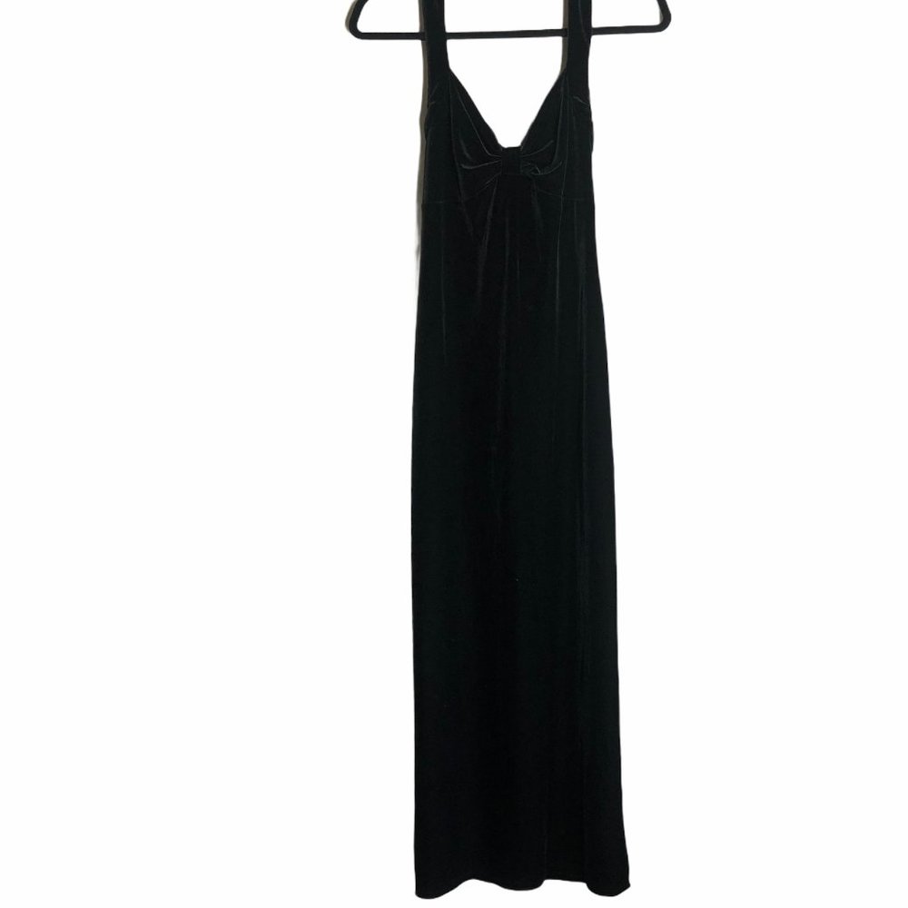 VTG HUGO BUSCATI VELVET PROM GOWN SIZE SMALL